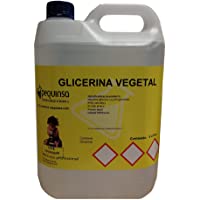 Los mejores  - Glicerina Vegetal. Calidad farmaceutica. 99-5%. Envase 5 Litros.